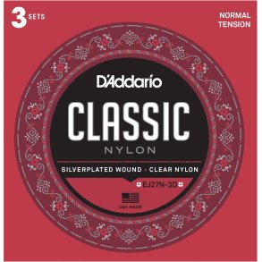 D'Addario EJ27N-3D, Normal (3-pack)